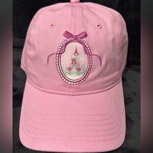 Disney Parks Pink Embroidered Castle Cap - NWT!!